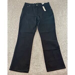 Vintage Levi's 550 Black Jeans Women's Size 12 Relaxed Bootcut Y2K Mid Rise 2005